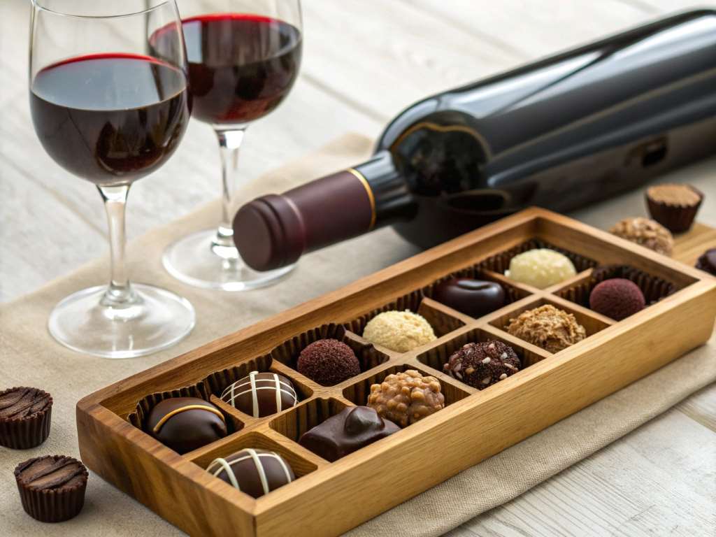 art of pairing wine with artisanal chocolates