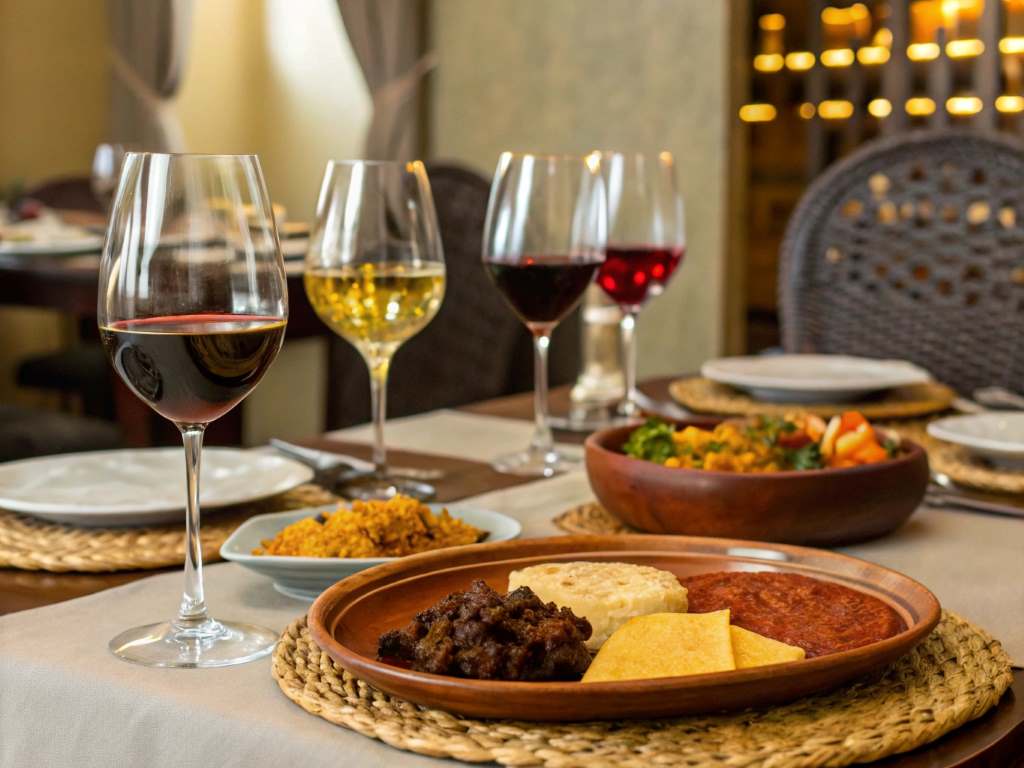 wine matches for Ethiopian cuisine
