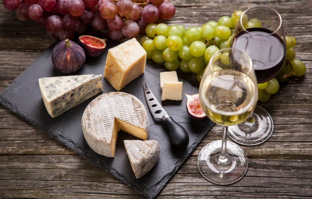 wine pairings for every type of cheese