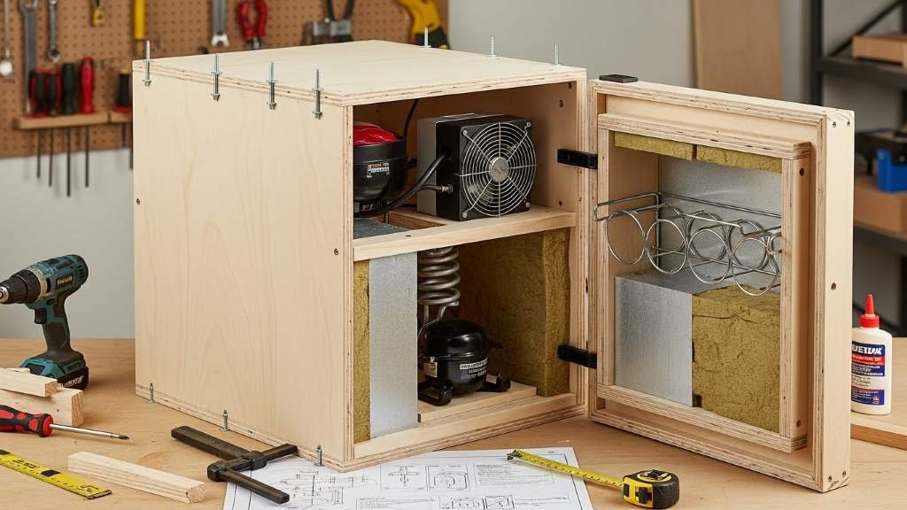 How to Build a Countertop Wine Fridge