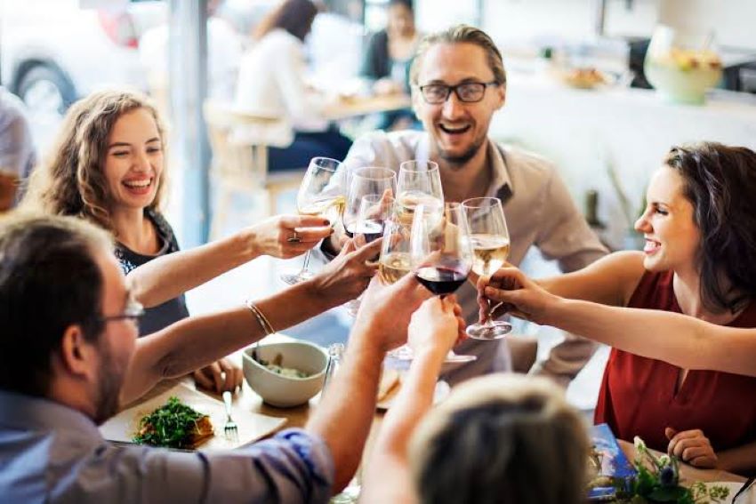 Sommelier recommending wine pairings for food and special events